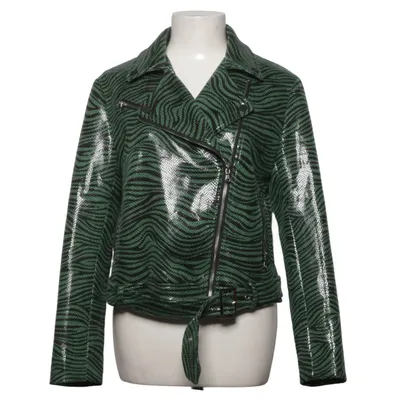 Bikerjack (Groen) van Elli White Elastaan, Polyester
