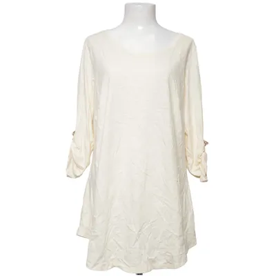 Long sleeve T-shirt (Beige) from Evans Cotton