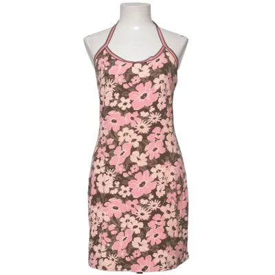 Halterneck dress (Pink, Brown, Multicolored) from H&M Cotton, Polyester