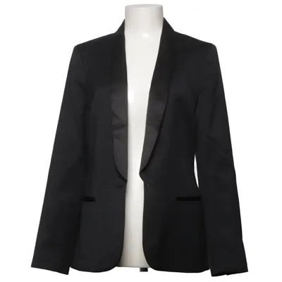 Smokingkavaj (Svart) från By Malene Birger Elastan, Polyester, Viskos, Ull