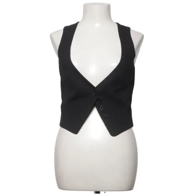 Suit vest (Black) from Zara Basic Viscose