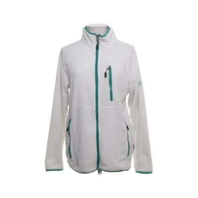 Fleece jacket (White, Green) from Maui Sports Polyester