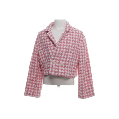 Blazer (Beige, Pink) from Zara Cotton
