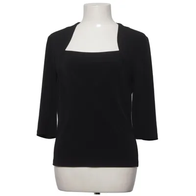 Wrap blouse (Black) from Hermann Lange