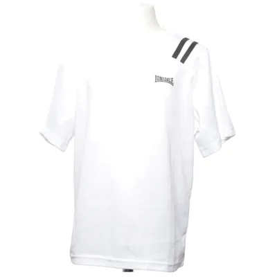 T-shirt (Wit, Zwart) van Lonsdale Polyester