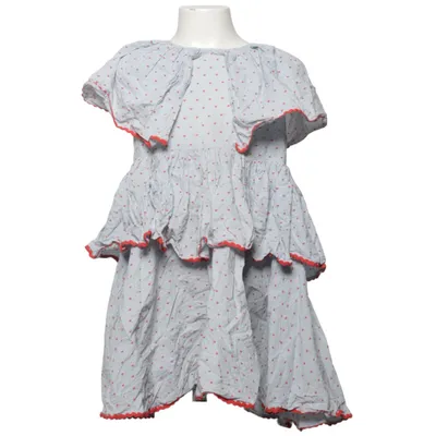 Klänning (Blå, Röd) från Konges Sløjd Bomull