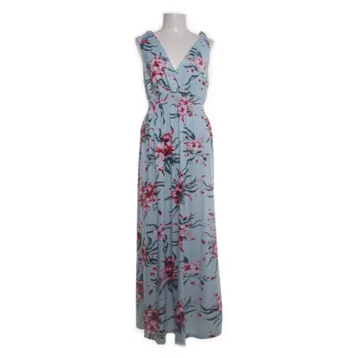 Jurk (Blauw, Meerkleurig) van VRS Woman Elastaan, Polyester