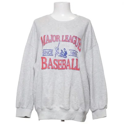 Collegetröja (Grå, Röd) från Dazy Bomull, Polyester