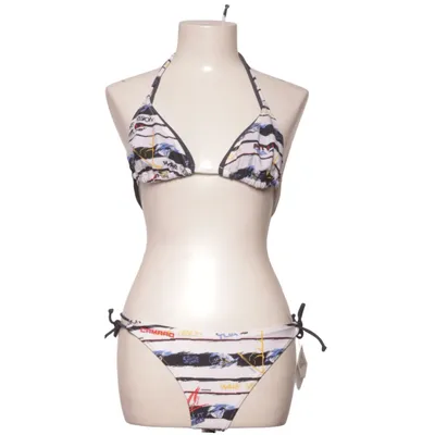 Bikini (White, Multicolored) from Camaro Elastane, Polyamide