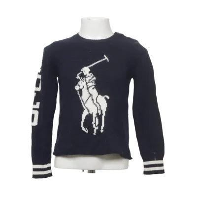 Sweater (Blue, White) from Polo Ralph Lauren Cashmere, Cotton, Polyamide, Viscose, Wool