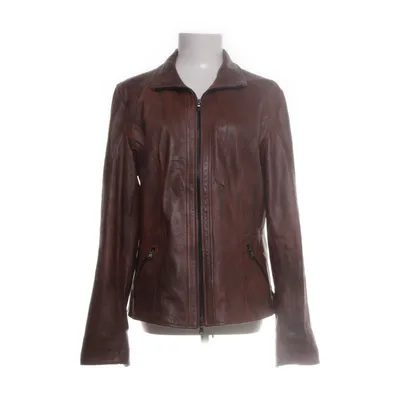 Läderjacka (Brun) från Made in italy Skinn