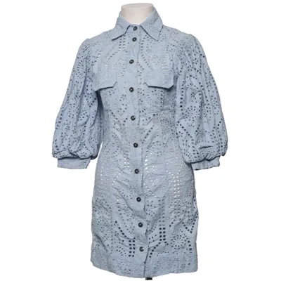 Robe chemise (Bleu) de Ganni