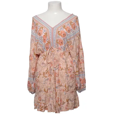 Dress (Beige, Multicolored) from Chlea London Viscose