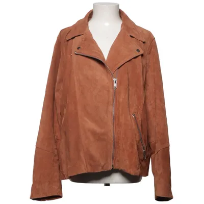 Bikerjack (Bruin) van H&M Suède, Polyester