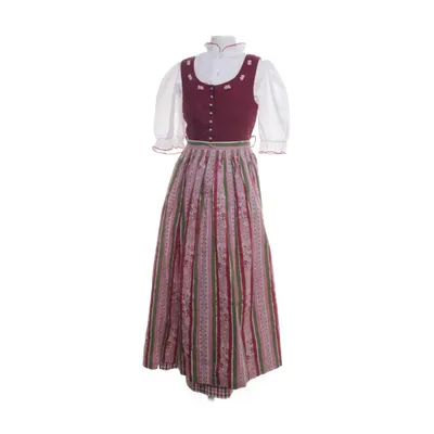 Dirndl (White, Multicolored) from Christine Zeder Cotton