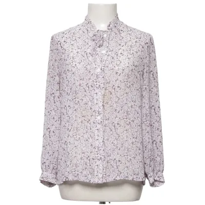 Blouse (Violet, Blanc) de Smiley Vintage