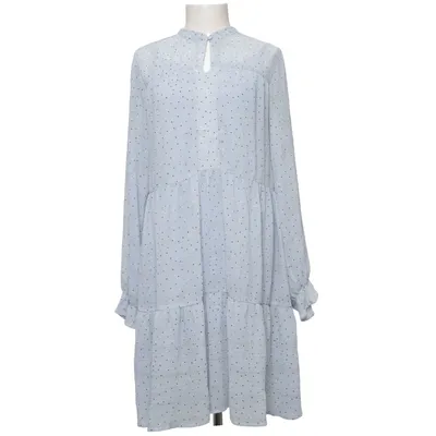 Jurk (Blauw) van Bruuns Bazaar Polyester, Viscose