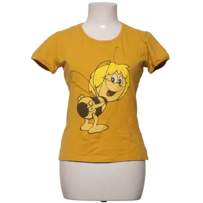 T-shirt (Gul) fra Logoshirt Bomuld, Elastan