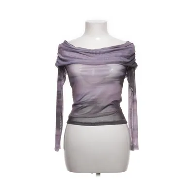 Crop top (Lila, Svart, Grå) från NA-KD Elastan, Polyester