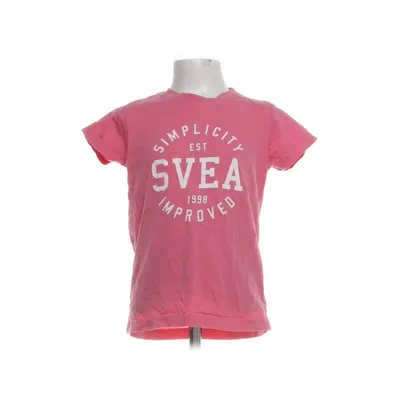 T-shirt (Roze, Wit) van Svea Katoen