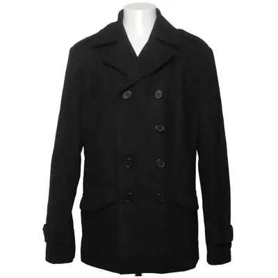 Caban (Noir) de Identity Polyester, Laine