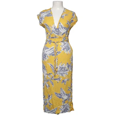 Robe portefeuille (Jaune, Bleu, Blanc) de Dilvin Basic Viscose