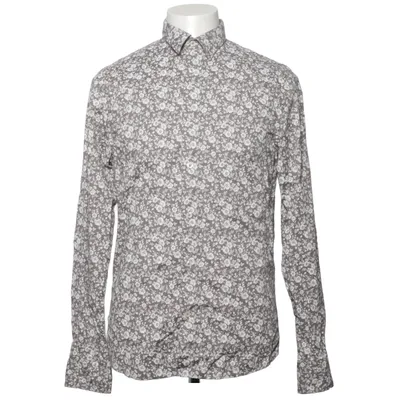 Chemise (Parker Printed Shirt Grey) de Marccetti Coton, Élasthane