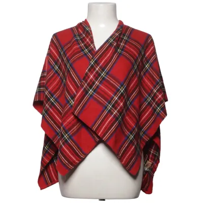 Poncho (Red, Black, Multicolored) from River Island