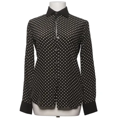 Blouse (Zwart, Wit) van Armani Collezioni Zijde