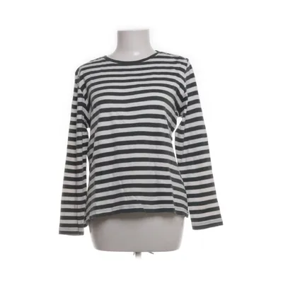 Lange mouwen shirt (Wit, Groen) van Essentials by Tchibo Katoen