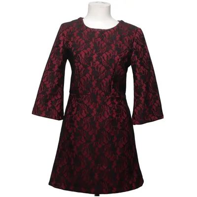 Kjole (Sort, Rød) fra Mandi Elastan, Polyester