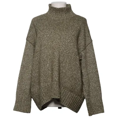 Strickpullover (Grün) von H&M Acryl, Baumwolle, Wolle