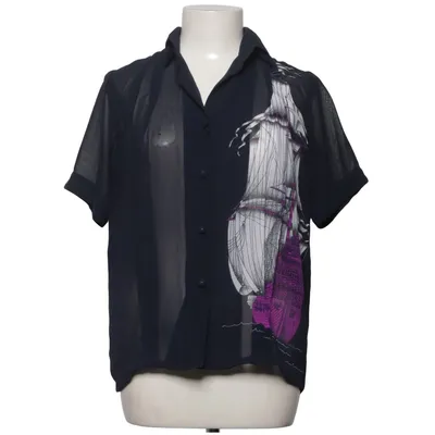 Chemise à manches courtes (Bleu, Violet) de Dazzling