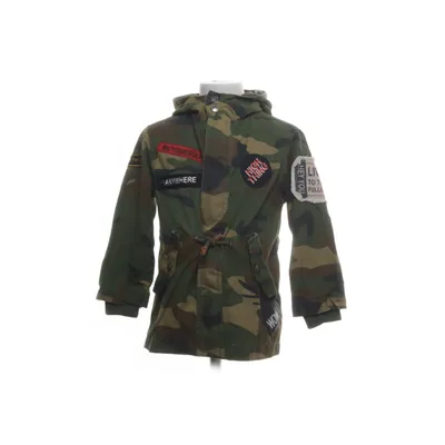 Jacka (Grön, Flerfärgad) från Zara Boys Polyester, Bomull