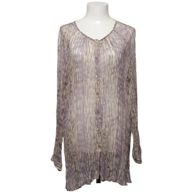 Blouse (Violet, Beige) de Ambiente Soie