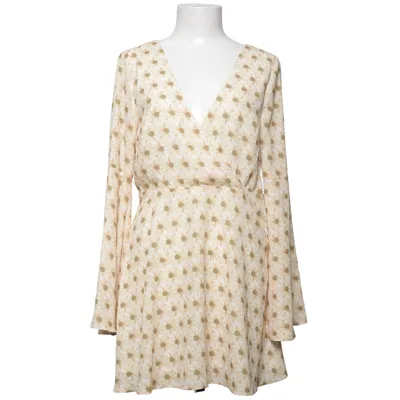Dress (Open Back Trumpet Sleeve Dress) from The Fashion Fraction x NA-KD Polyester