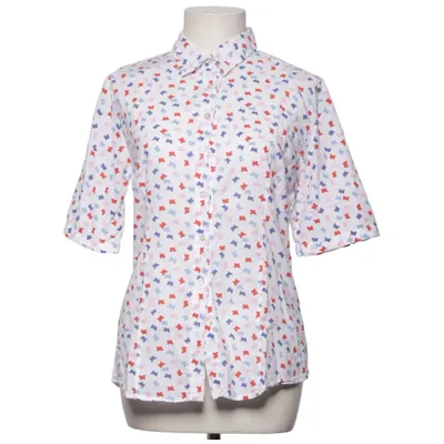 Chemise à manches courtes (Blanc, Multicolore) de Emily van den Bergh Coton