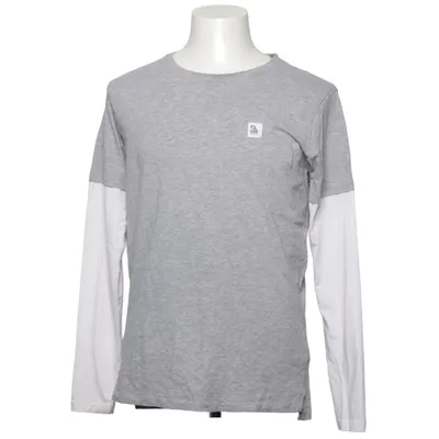 Langarmshirt (Grau, Weiß) von Lager 157 Saligia Baumwolle, Viskose