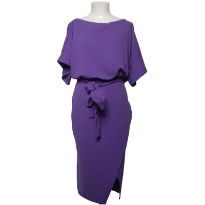 Robe portefeuille (Violet) de Malabay Élasthane, Polyester