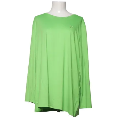 Långärmad t-shirt (Grön) från Ulla Popken Elastan, Polyester