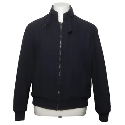 Jacket (Blue) from Lynx Cotton, Polyamide, Polyester, Wool
