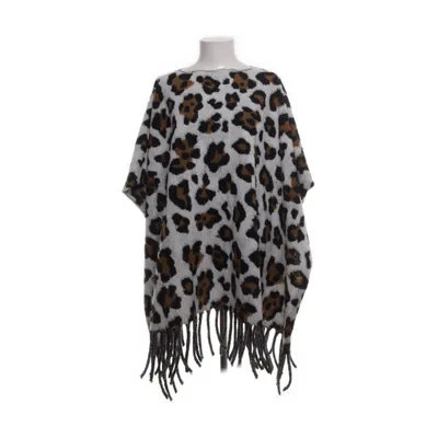 Poncho (Gray, Black, Brown) from Timiami Polyester, Wool