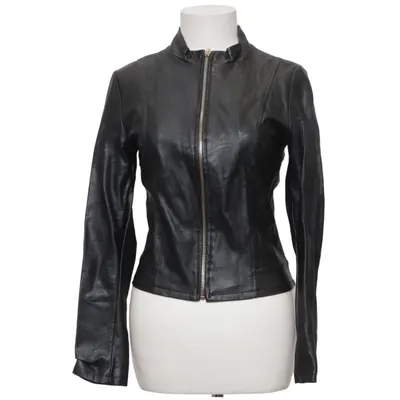 Veste (Noir) de Made in italy Polyuréthane, Viscose