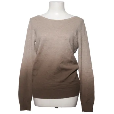 Trui (Beige, Bruin) van Repeat Kasjmier, Wol