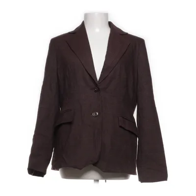 Blazer (Brown) from Delmod Acetate, Cotton, Elastane, Polyester, Viscose, Wool