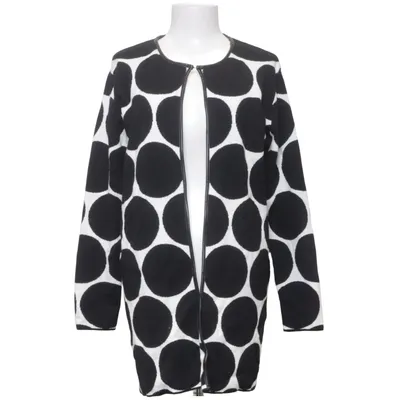 Cardigan (Sort, Hvid) fra Beauty Women Akryl, Polyamid, Polyester, Uld