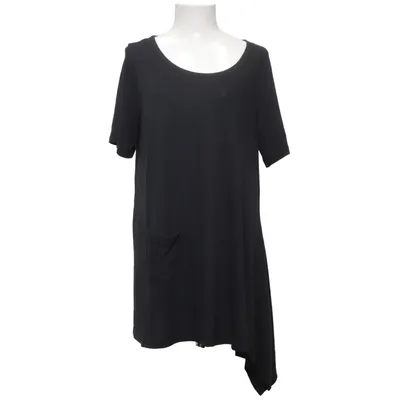 Tunika (Sort) fra Sara Lindholm Polyester, Viscose