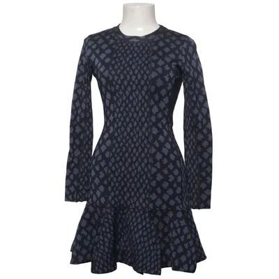 Robe (Noir, Bleu) de Issa Polyester, Viscose