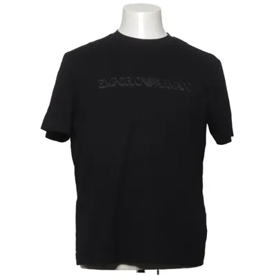 T-shirt (Zwart) van Emporio Armani Katoen