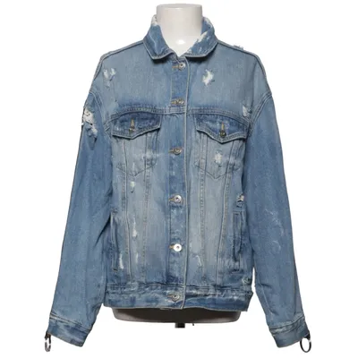 Veste en jean (Bleu, Rouge, Blanc) de Soya Fashion Coton, Polyester